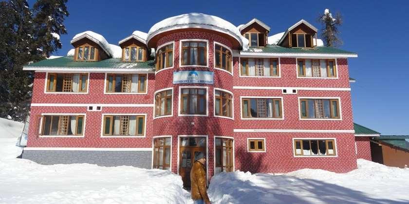 Fluorescence Hotel And Restaurant Gulmarg Exteriör bild